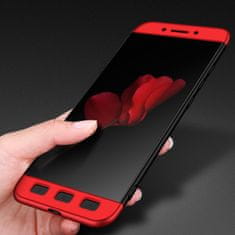 GKK 360 Full Body műanyag tok Xiaomi Redmi 5A, fekete/piros