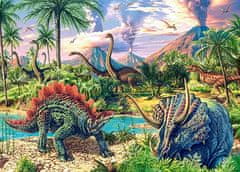 Castorland Puzzle Dinoszauruszok a vulkánok alatt 120 darab