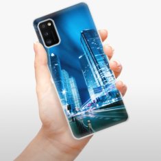 iSaprio Night City Blue szilikon tok Samsung Galaxy A41