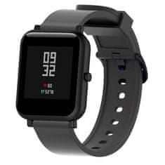 BStrap Silicone szíj Xiaomi Amazfit GTS, black