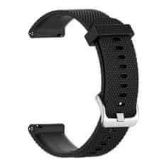 BStrap Silicone Land szíj Garmin Vivoactive 4, black