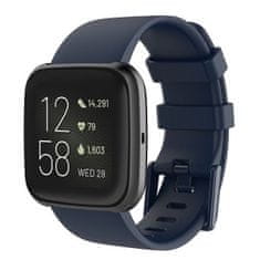 BStrap Silicone (Large) szíj Fitbit Versa / Versa 2, dark blue