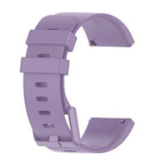 BStrap Silicone (Large) szíj Fitbit Versa / Versa 2, Liac purple