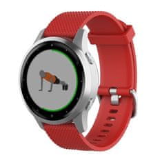 BStrap Silicone Land szíj Garmin Vivoactive 4, red