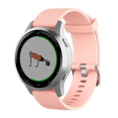 BStrap Silicone Land szíj Garmin Vivoactive 3, sand pink