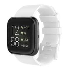 BStrap Silicone (Large) szíj Fitbit Versa / Versa 2, white