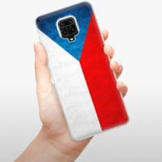 iSaprio Czech Flag szilikon tok Xiaomi Redmi Note 9 Pro