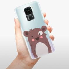 iSaprio Brown Bear szilikon tok Xiaomi Redmi Note 9