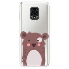 iSaprio Brown Bear szilikon tok Xiaomi Redmi Note 9 Pro