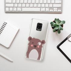 iSaprio Brown Bear szilikon tok Xiaomi Redmi Note 9 Pro