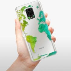 iSaprio Cold Map szilikon tok Xiaomi Redmi Note 9 Pro