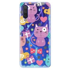 iSaprio Cat pattern 01 szilikon tok Xiaomi Mi 9 Lite