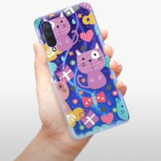 iSaprio Cat pattern 01 szilikon tok Xiaomi Mi 9 Lite