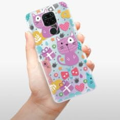 iSaprio Cat pattern 01 szilikon tok Xiaomi Redmi Note 9