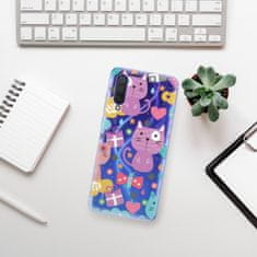 iSaprio Cat pattern 01 szilikon tok Xiaomi Mi 9 Lite