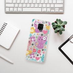 iSaprio Cat pattern 01 szilikon tok Xiaomi Redmi Note 9 Pro