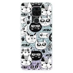 iSaprio Cat pattern 03 szilikon tok Xiaomi Redmi Note 9