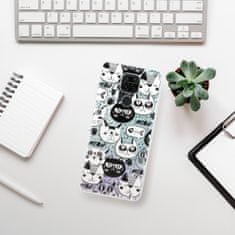 iSaprio Cat pattern 03 szilikon tok Xiaomi Redmi Note 9