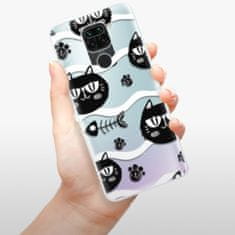 iSaprio Cat pattern 04 szilikon tok Xiaomi Redmi Note 9