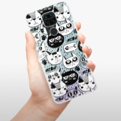 iSaprio Cat pattern 03 szilikon tok Xiaomi Redmi Note 9