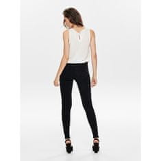 ONLY Női farmernadrág ONLPAOLA Skinny Fit 15167410 Black Denim (méret XS/34)