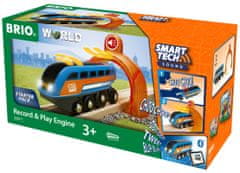 Brio WORLD 33971 SMART TECH SOUND Hangrögzítő mozdony