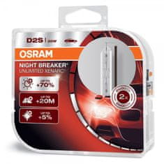 Osram Xenon lámpa D2S XENARC NIGHT BREAKER UNLIMITED BOX