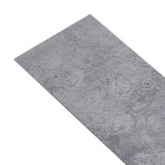 shumee cementszürke 2 mm-es PVC padlóburkolat 5,26 m² 