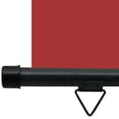 Greatstore piros oldalsó terasznapellenző 100 x 250 cm