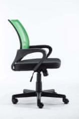 BHM Germany Hanna irodai szék, fekete / zöld