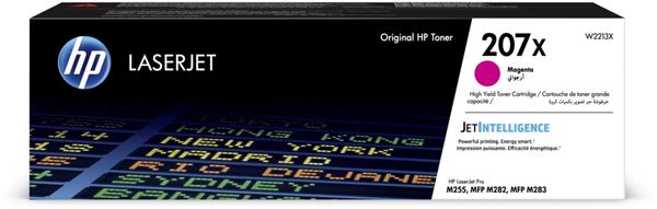 HP 207X,, lila (W2213X), hozam 2450 oldal, eredeti hp