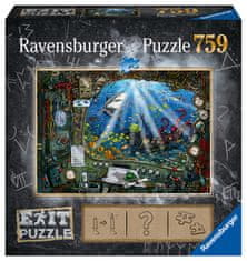 Ravensburger Kilépési rejtvény: tengeralattjáró 759 darab