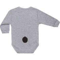 NEW BABY Baba hosszú ujjú bodysuit Animal Bunny - ajándékcsomag - 80 (9-12m)