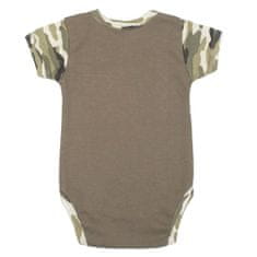 NEW BABY Army lány rövid ujjú baba body - 62 (3-6m)