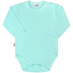 NEW BABY Classic II teljes cipzáras bodysuit - menta - 50