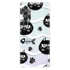 iSaprio Cat pattern 04 szilikon tok Xiaomi Mi Note 10 Lite