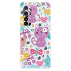 iSaprio Cat pattern 01 szilikon tok Xiaomi Mi Note 10 Lite