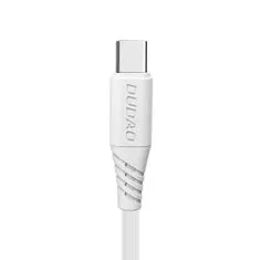DUDAO L2T kábel USB / USB-C 5A 1m, fehér