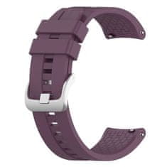 BStrap Silicone Cube szíj Huawei Watch GT 42mm, purple plum