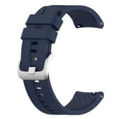 BStrap Silicone Cube szíj Huawei Watch GT 42mm, navy blue