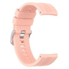 BStrap Silicone Cube szíj Huawei Watch GT 42mm, sand pink