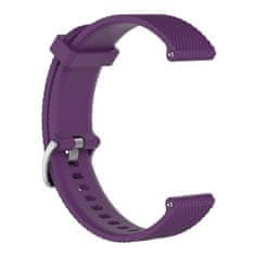 BStrap Silicone Land szíj Garmin Vivoactive 3, dark purple