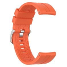 BStrap Silicone Cube szíj Huawei Watch GT 42mm, orange