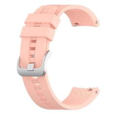 BStrap Silicone Cube szíj Huawei Watch GT 42mm, sand pink