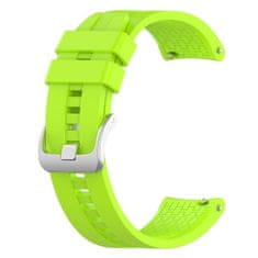 BStrap Silicone Cube szíj Huawei Watch GT 42mm, fruit green