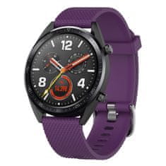 BStrap Silicone Land szíj Garmin Vivoactive 3, dark purple