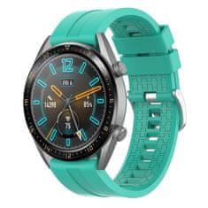 BStrap Silicone Cube szíj Huawei Watch GT 42mm, teal