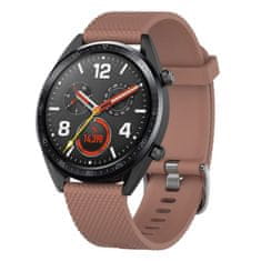 BStrap Silicone Land szíj Garmin Vivoactive 3, brown