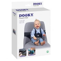 Dooky Hordozható textil utazószék fekete