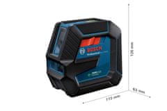 BOSCH Professional Vonallézer GLL 2-15 G + LB10 (0.601.063.W00)